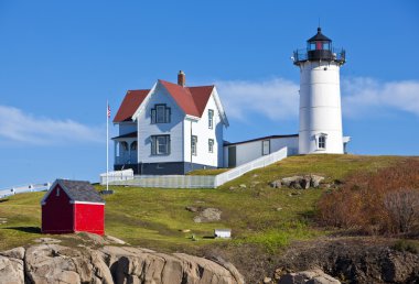 Deniz feneri güzel manzara