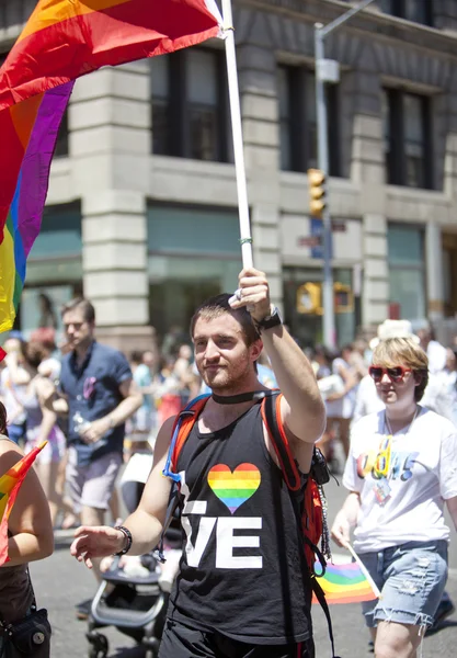 Πόλη της Νέας Υόρκης Pride Μαρτίου — Φωτογραφία Αρχείου