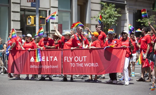 Πόλη της Νέας Υόρκης Pride Μαρτίου — Φωτογραφία Αρχείου