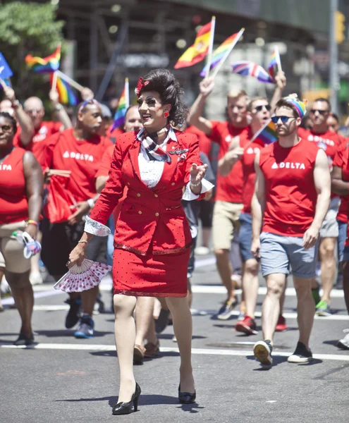 New York City Pride Marsch — Stockfoto