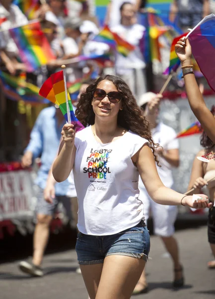 New York City Pride Marsch — Stockfoto