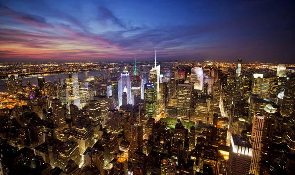 Skyline von New York — Stockfoto