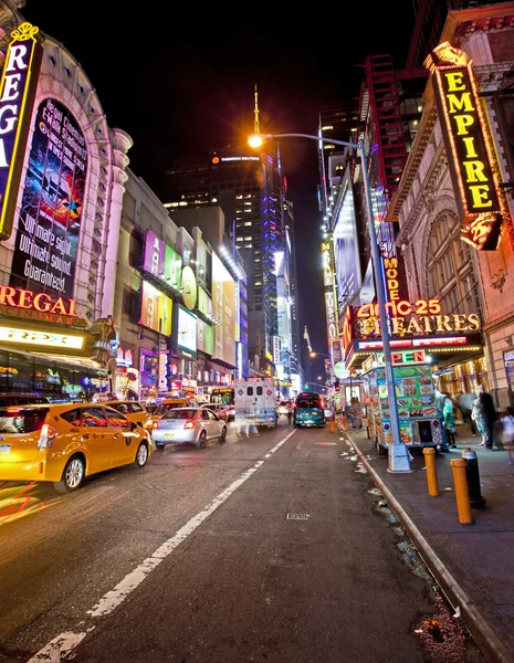 Times Square och 42nd Street — Stockfoto