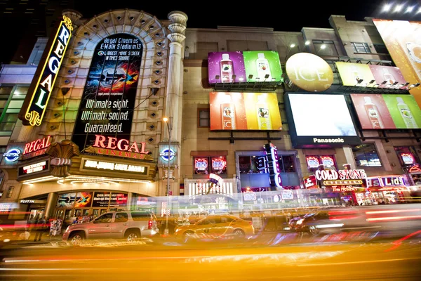 Times Square och 42nd Street — Stockfoto