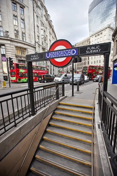 Londoner Untergrund — Stockfoto