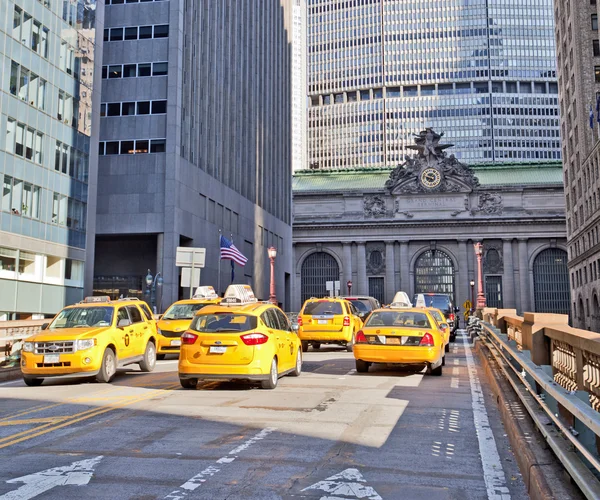 Táxis de Nova Iorque — Fotografia de Stock