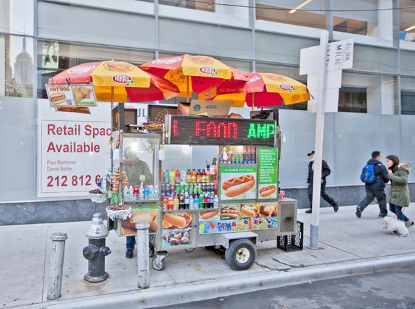 Streetfood-Verkäufer — Stockfoto