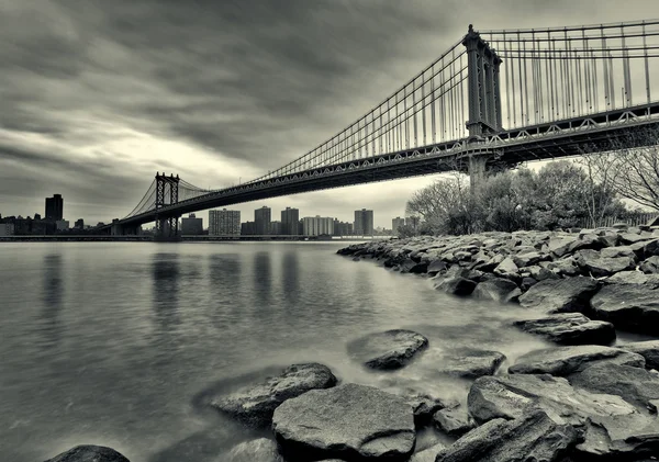 ニューヨークのマンハッタン橋 — ストック写真