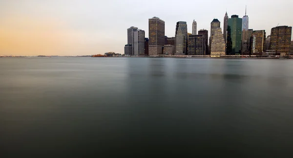 Nova Iorque baixa o horizonte de Manhattan — Fotografia de Stock
