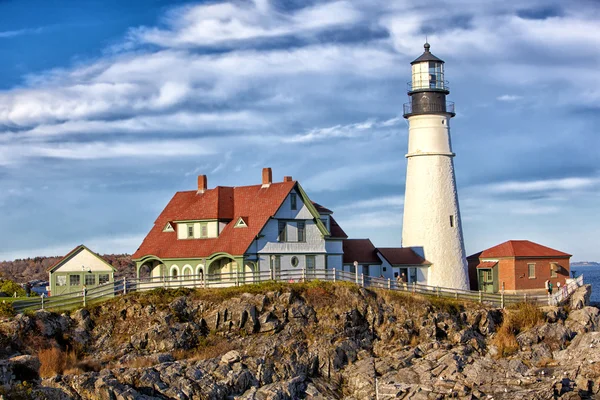 Schöner Blick auf den Leuchtturm — Stockfoto