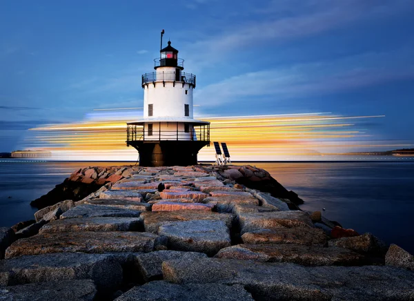 Beautiful view of lighthouse — Stock Photo, Image