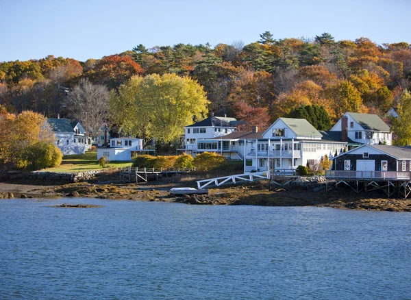 Colonial style houses — Stock Photo, Image