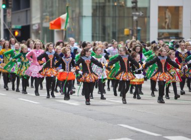 St. Patrick'ın günü yürüyüşü