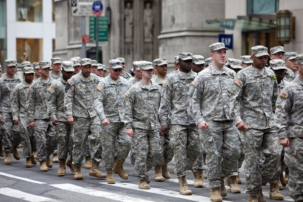 Парад в честь Дня Святого Патрика
