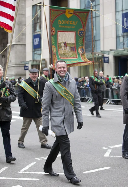 Παρέλαση ημέρα του St. Patrick — Φωτογραφία Αρχείου