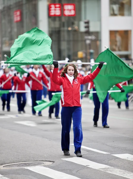 St. Patrick napi felvonuláson — Stock Fotó