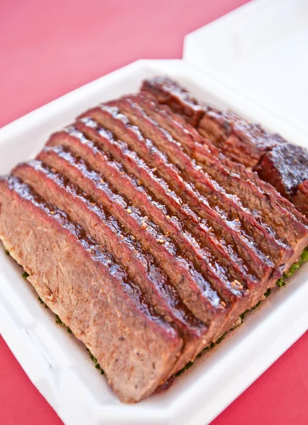 BBQ beef brisket — Stock Photo, Image