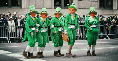 St. Patrick'ın günü yürüyüşü