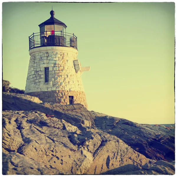 Castle Hill Lighthouse — Zdjęcie stockowe