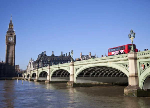 Westminster Bridge Visa — Stockfoto