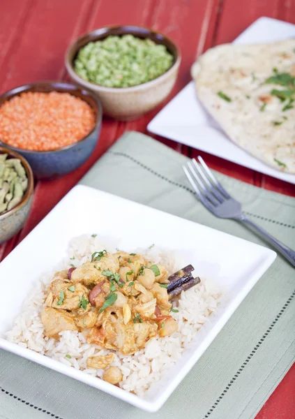 Chicken curry — Stock Photo, Image