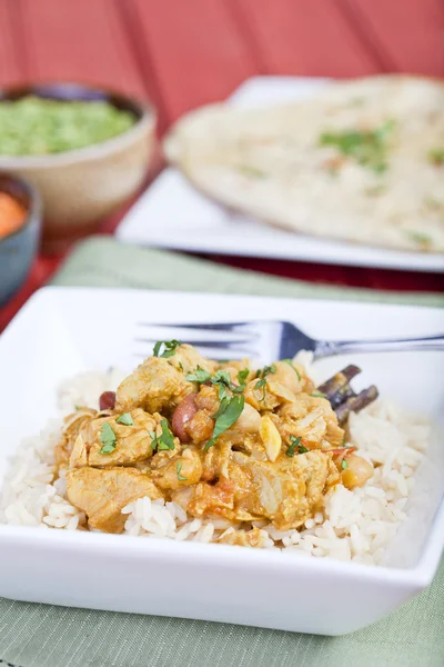 Chicken curry — Stock Photo, Image