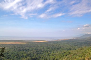 Overlook manyara Gölü Milli Parkı Tanzanya
