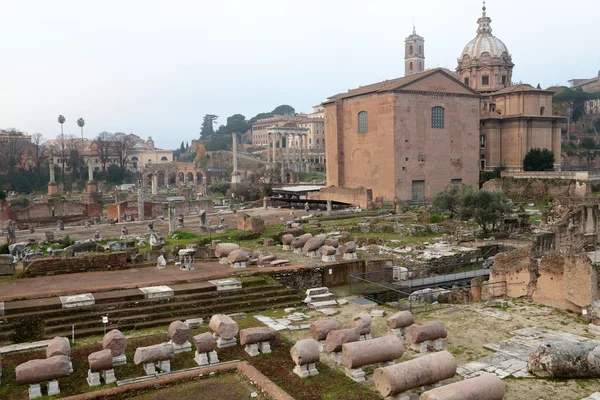 Ruins of Roman Forum — Stock Photo, Image