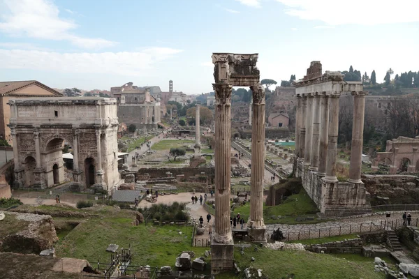 Ruins of Roman Forum — Stock Photo, Image