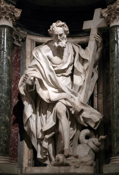 Estátua de Filipe, o apóstolo — Fotografia de Stock