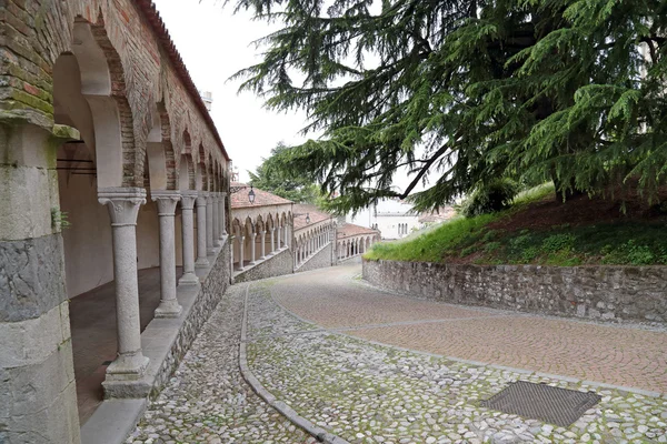 Ao Castelo de Udine, Itália — Fotografia de Stock