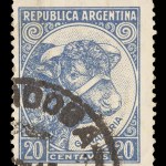 Vintage postage stamp. Bull - Terrier. – Stock Editorial Photo ...