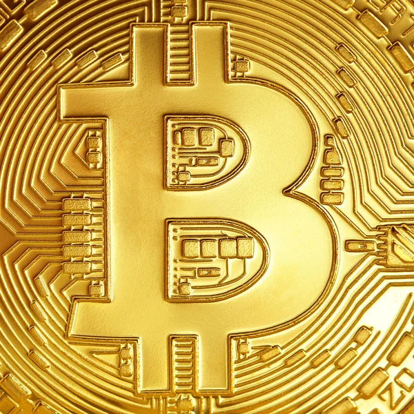 Bitcoin (nuevo dinero virtual  ) — Foto de Stock