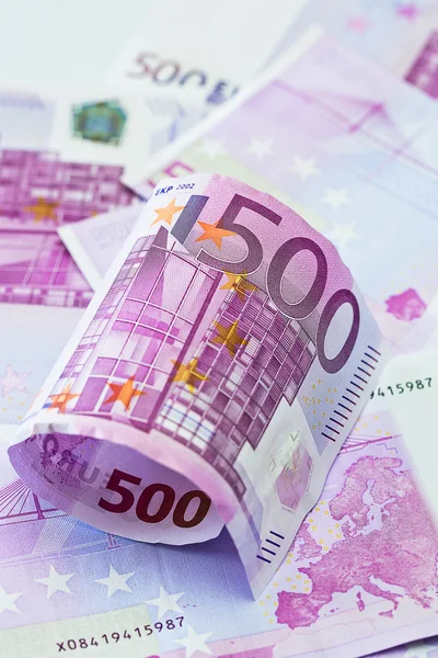 Geld eurobankbiljetten. — Stockfoto