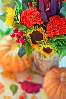 Sonbahar sakin bir hayat. 