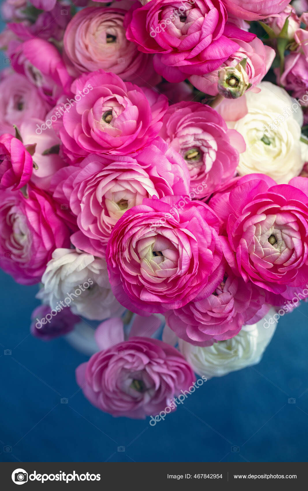 Прекрасный Букет Весенних Цветов Вазе Столе Прекрасный Букет Цветов — стоковое фото