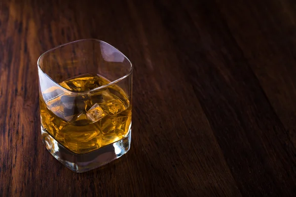 Glass of scotch whiskey