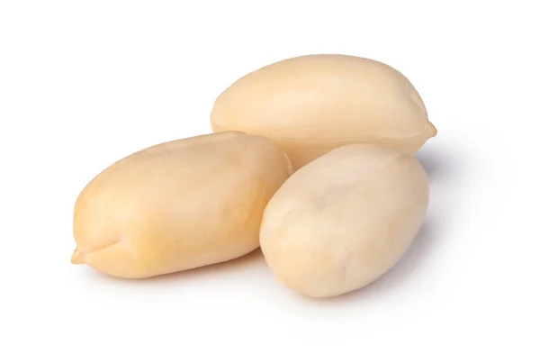 Peanuts isolated on a white background — Stock Photo, Image
