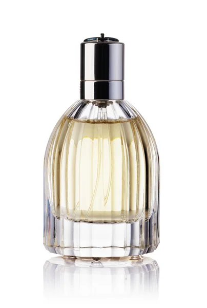 Perfume bottle isolated over a white background. — Stock Photo, Image