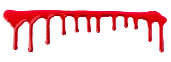 붉은 매니큐어 — 스톡 사진