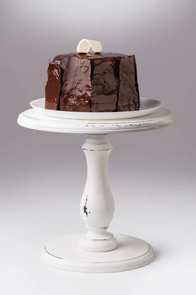 Deliziosa torta al cioccolato. Focus selettivo. — Foto Stock