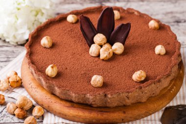 fındık ile Çikolatalı tart