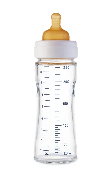 Butelki mleka dla niemowląt — Zdjęcie stockowe