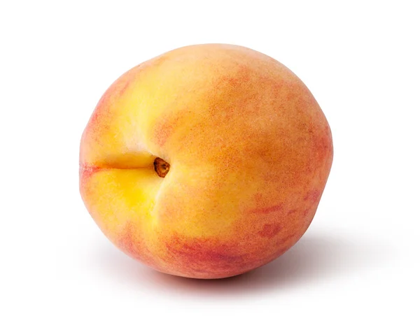 Peach isolated on white background — Stock Photo, Image