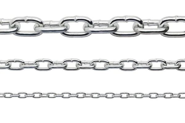 Metal chain isolated on white background — Stock Photo, Image