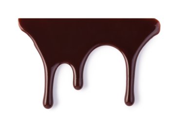 çikolata akarsu beyaz izole