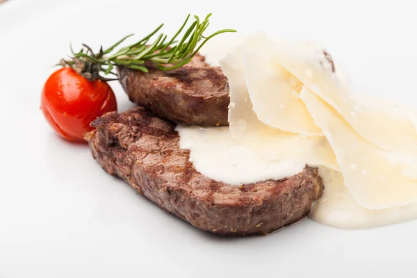 Gegrilltes Rindersteak — Stockfoto