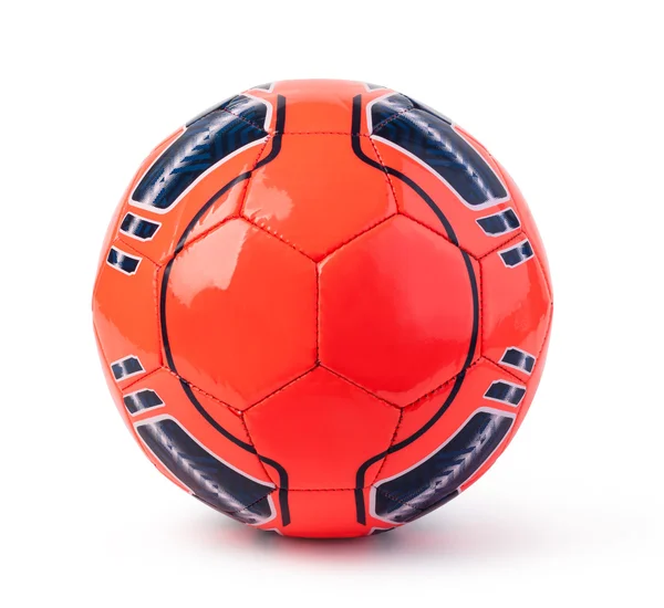 Fotboll boll isolerad på vitt — Stockfoto