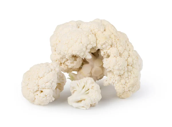 Cauliflower isolated on white background — Stock Photo, Image