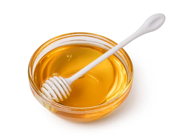 Honey Isolated White Background — Stock Photo, Image
